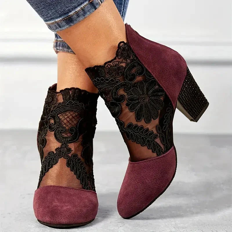Women's Patterned Classic Heels