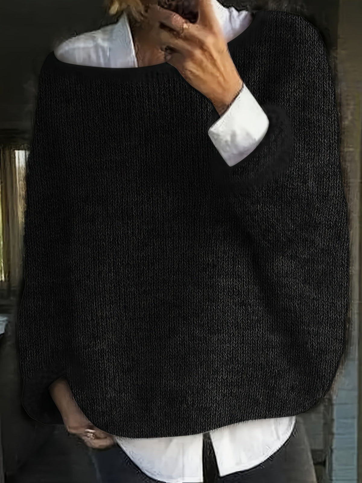 Melanie | Women's Relaxed Crew-Neck Sweater