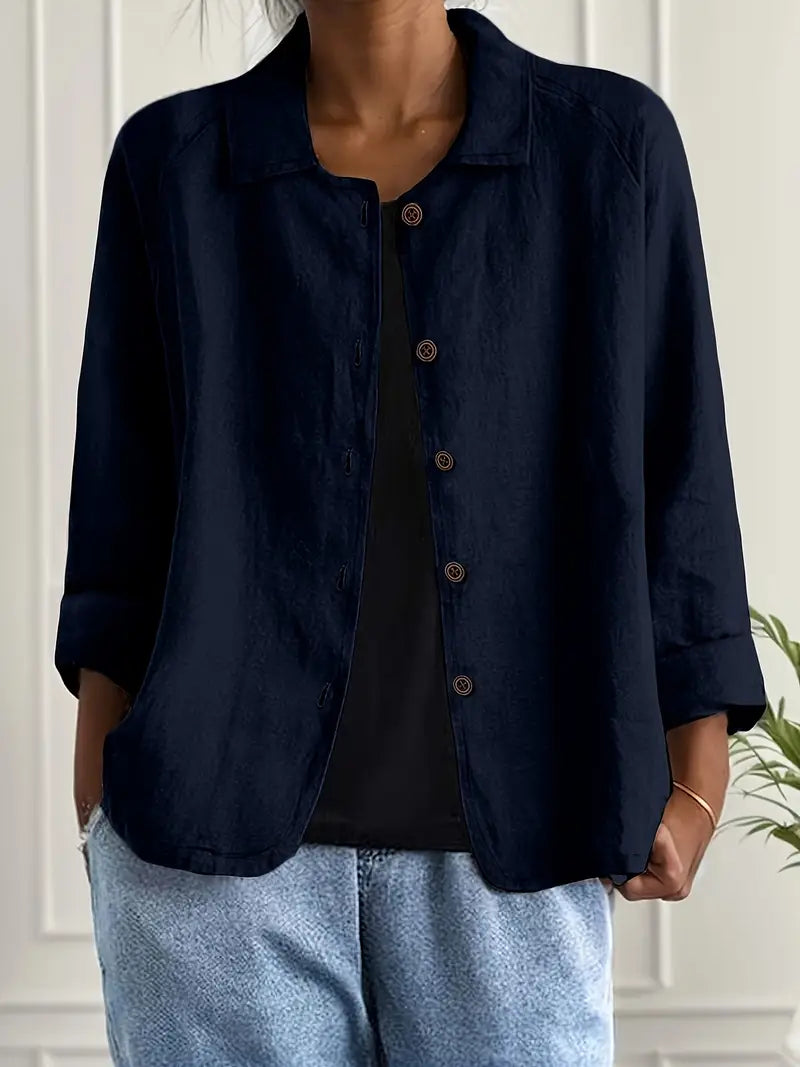 Noelle Women's Lightweight Relaxed Layering Top product view