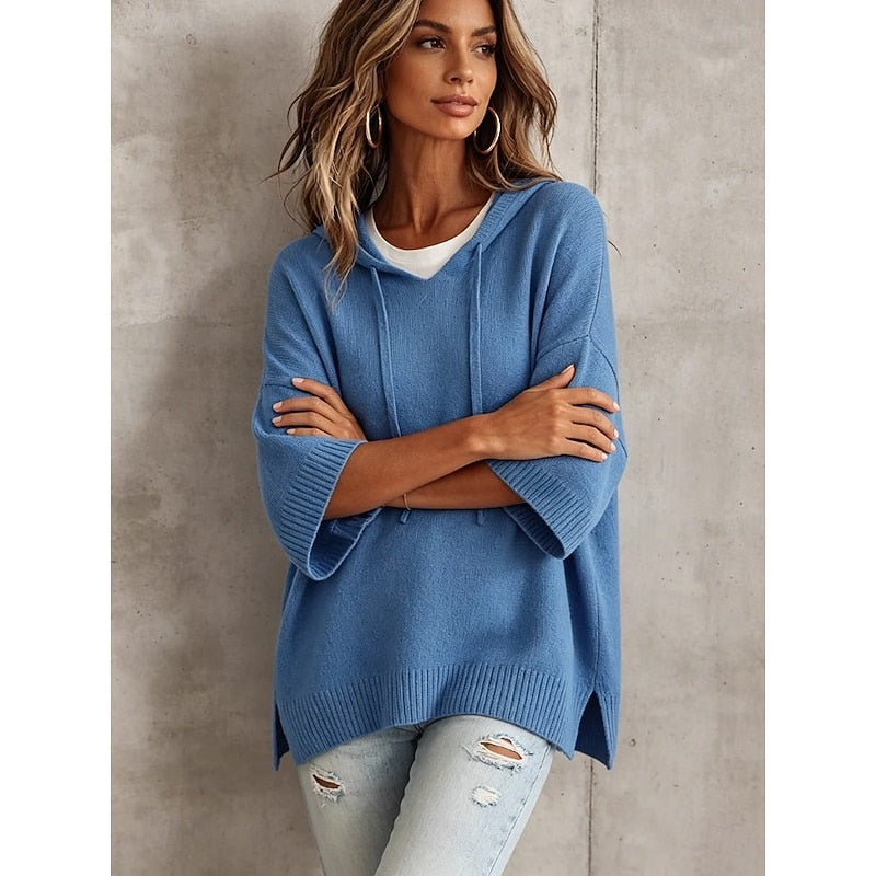 Leonie | Women's Relaxed Hooded Sweater