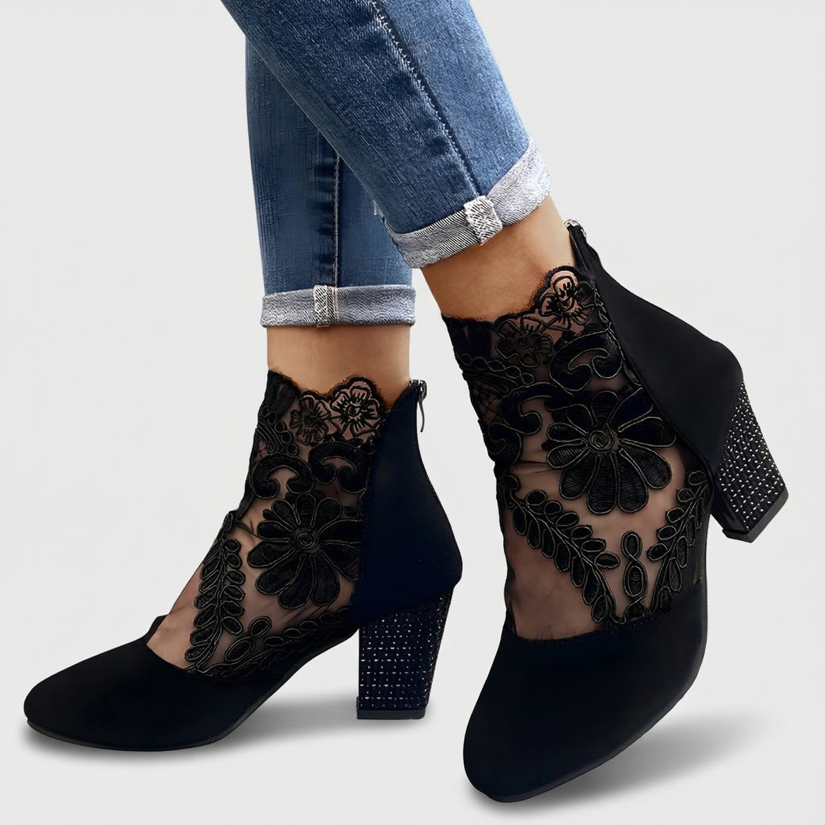 Women's Patterned Classic Heels