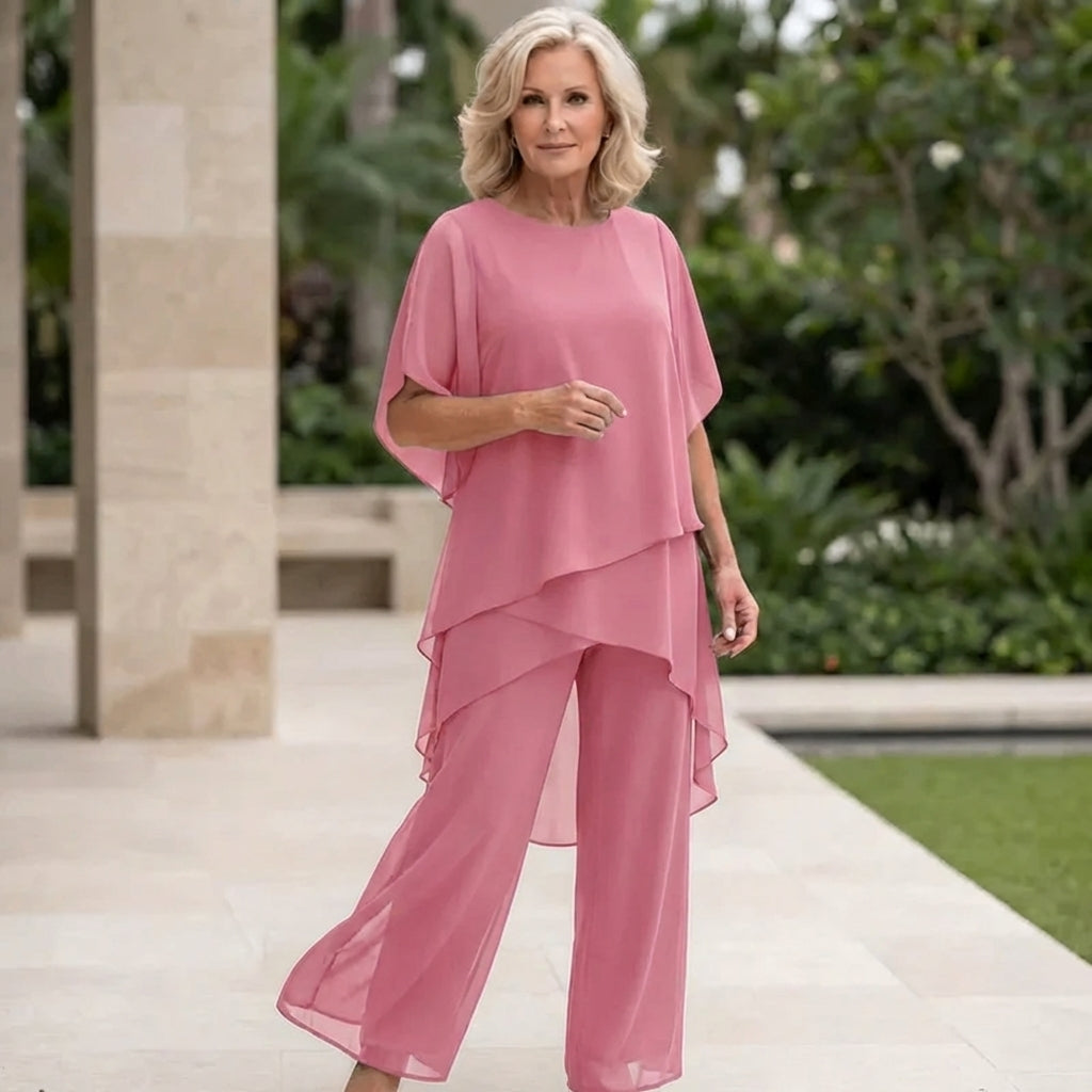 palazzo trouser set photo