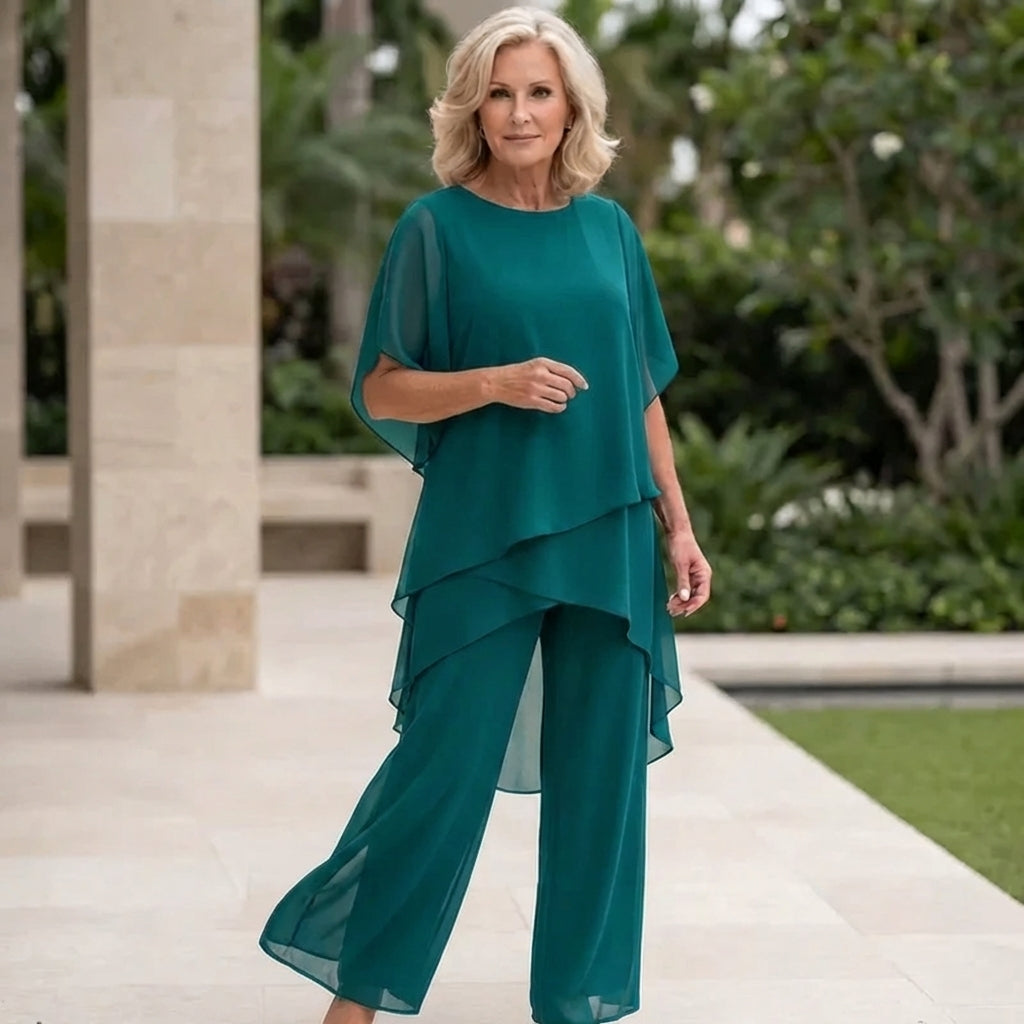 palazzo trouser set photo