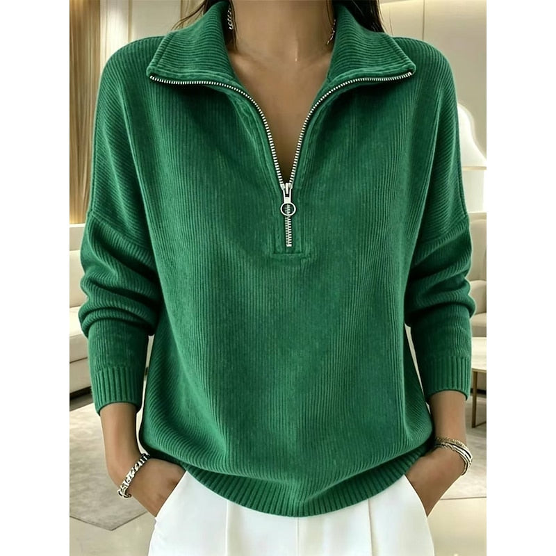 Augusta quarter-zip pullover - Green
