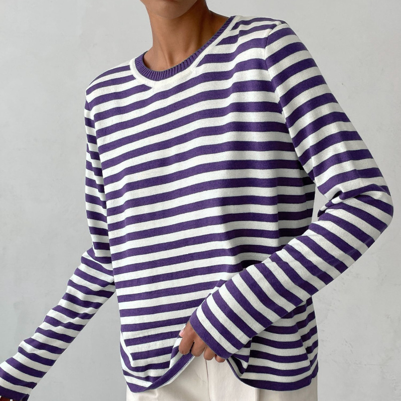 Women's Striped Summer T Shirt
