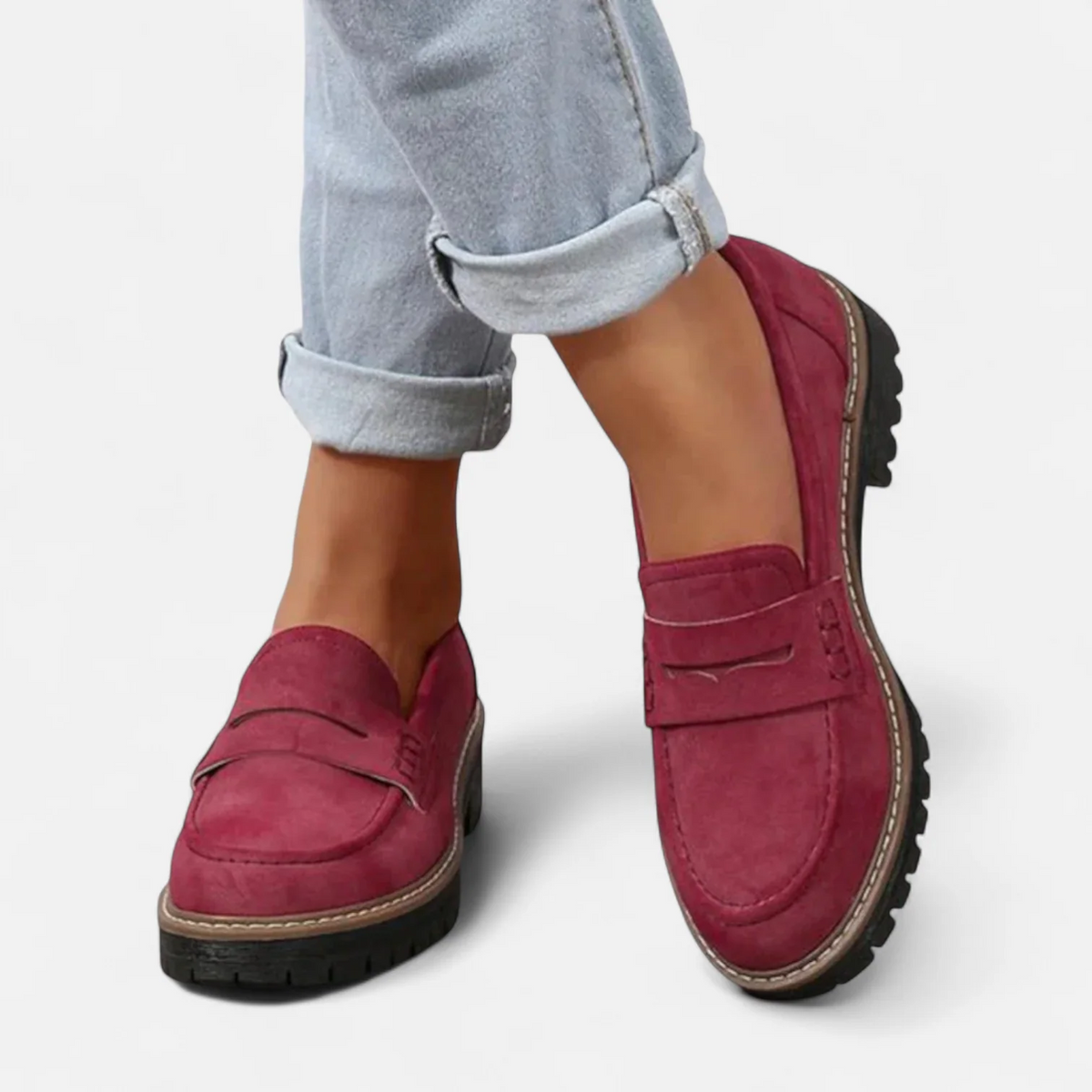 Naomi | Women's Heeled Slip-On Loafers product photo 5
