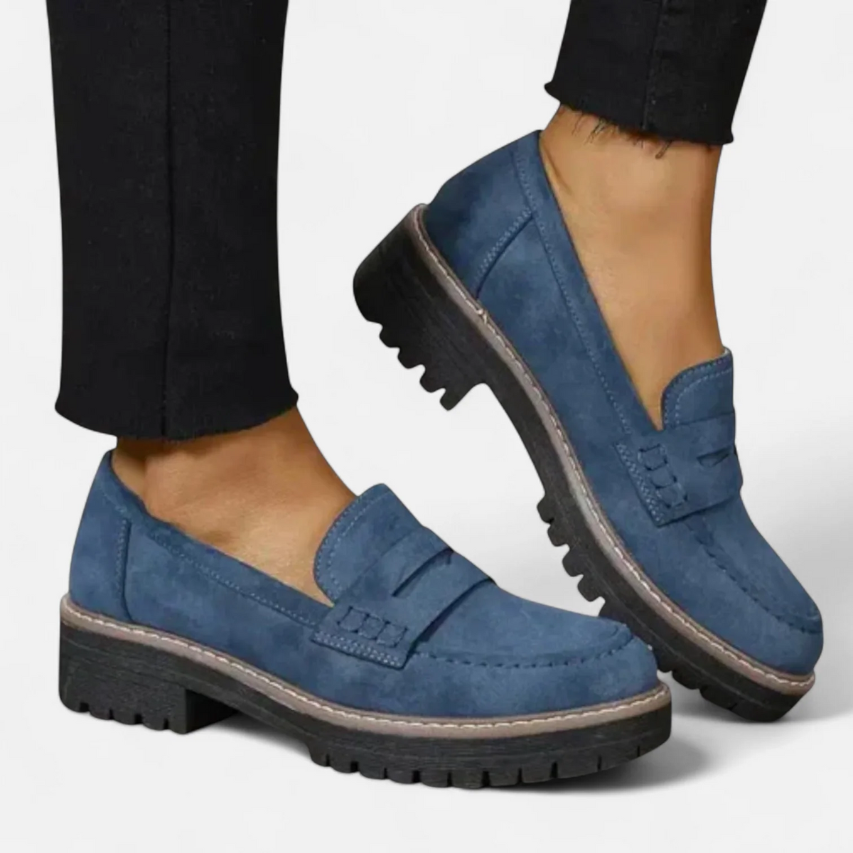 Naomi | Women's Heeled Slip-On Loafers product photo 1