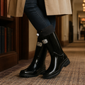 Maribel | Women's Knee-High Drawstring Rain Boots