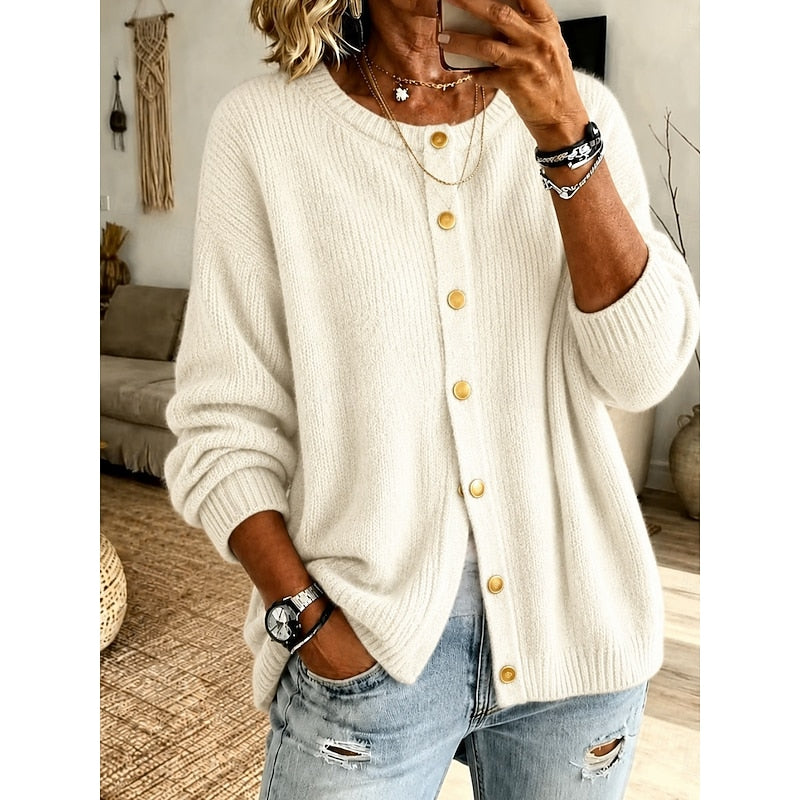 Kathleen | Women's Button-Front Everyday Cardigan