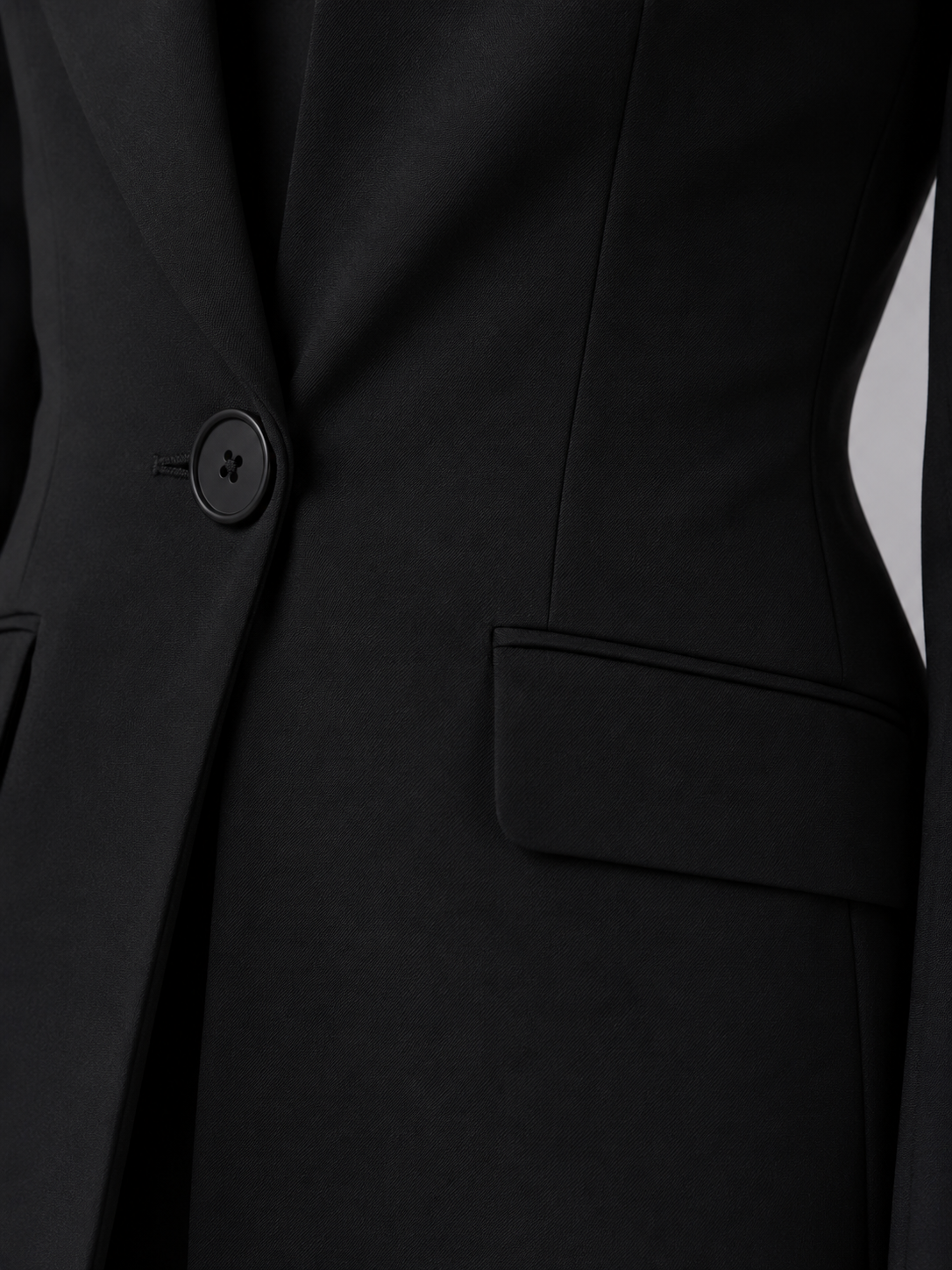 Cassandra | Women's Collarless Blazer & Wide-Leg Pants Set
