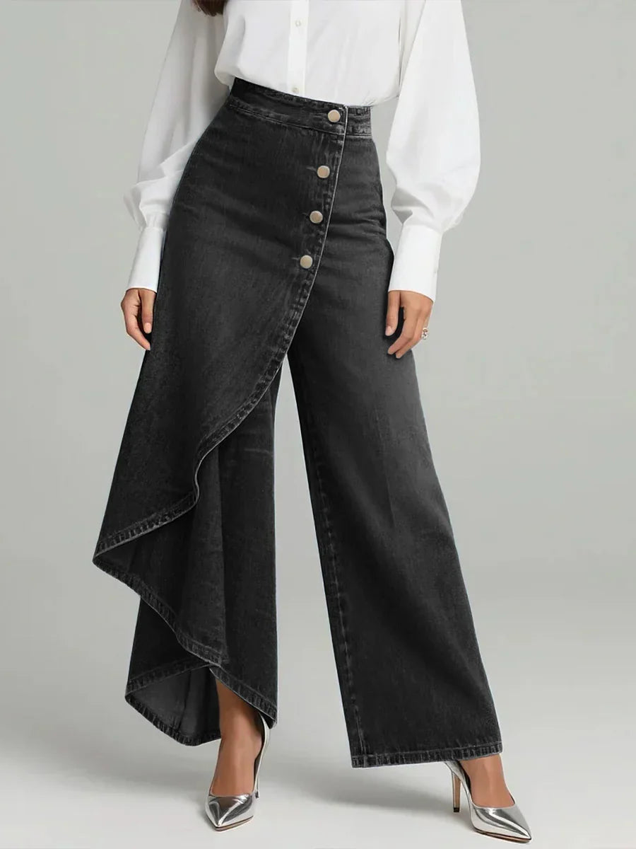 Merritt | Women's High-Waisted Wide-Leg Pants