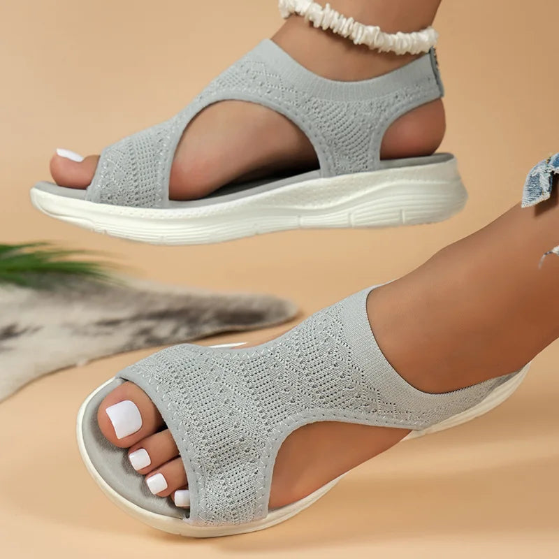Women's Open Toe Platform Sport Sandal