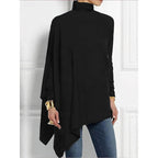 Imogen turtleneck top - Black