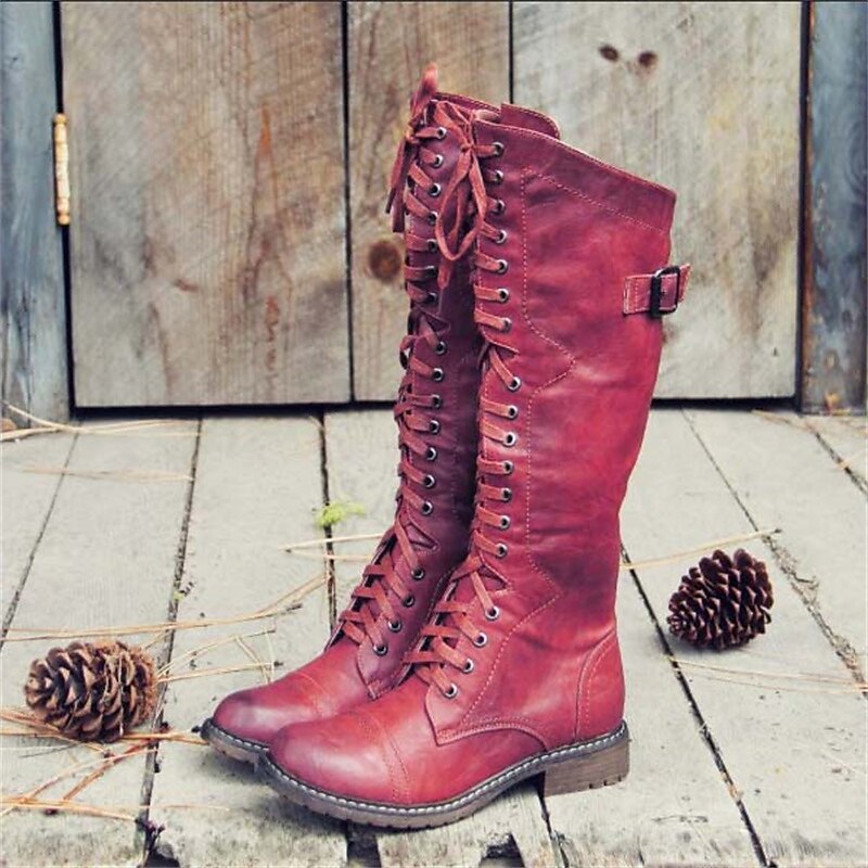 Eleanor Women's Tall Lace-Up Riding Boots original view