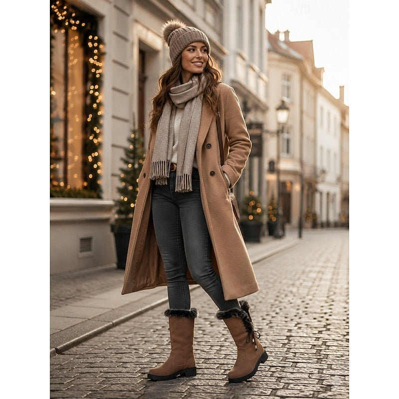 Corinna winter boots - full outfit