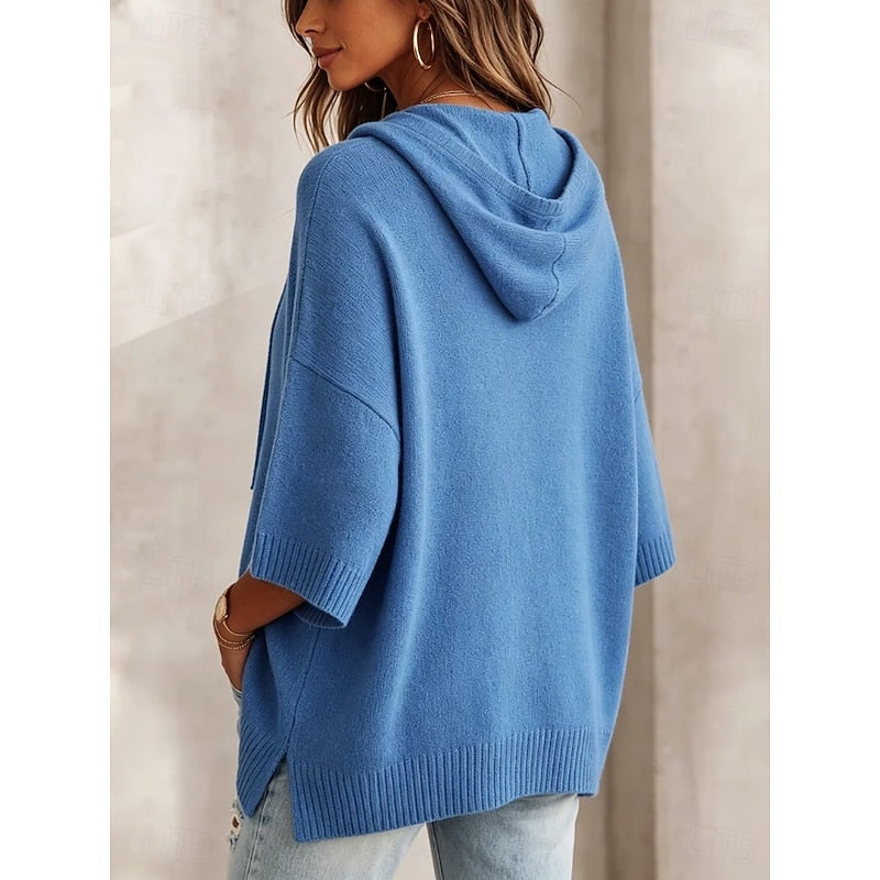 Leonie | Women's Relaxed Hooded Sweater