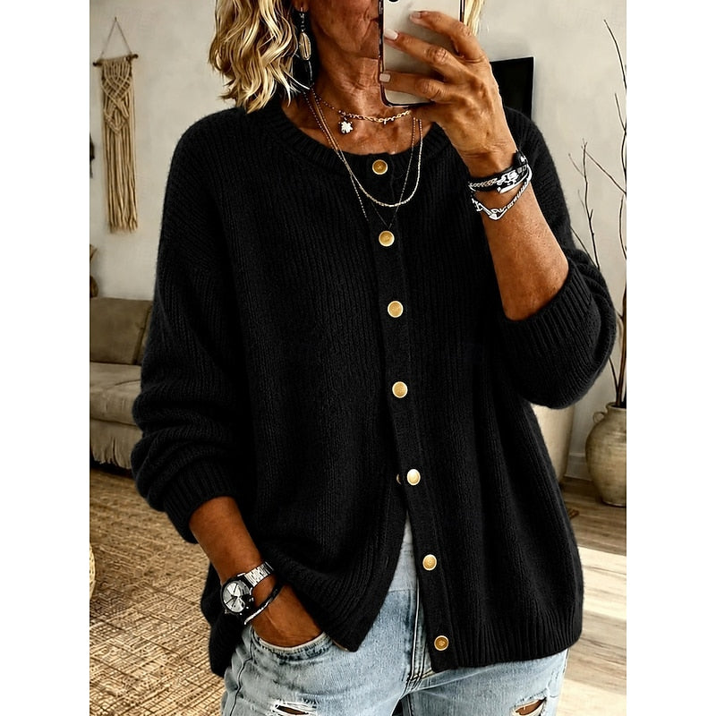 Kathleen | Women's Button-Front Everyday Cardigan