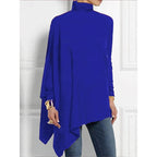 Imogen turtleneck top - Blue