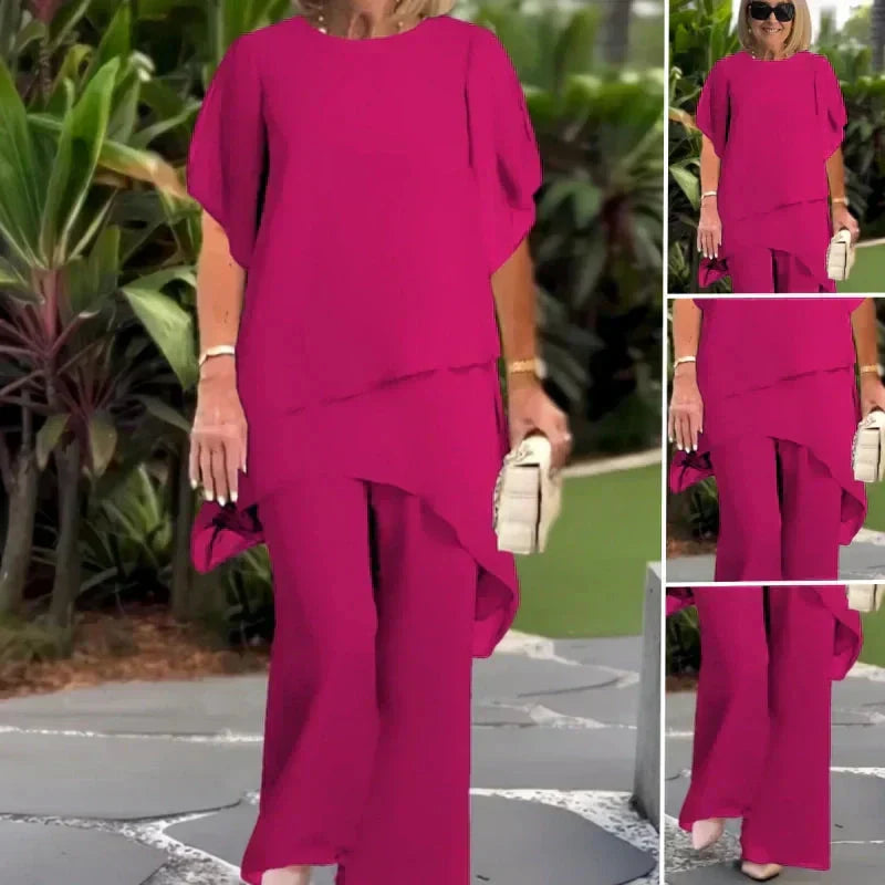 palazzo trouser set photo