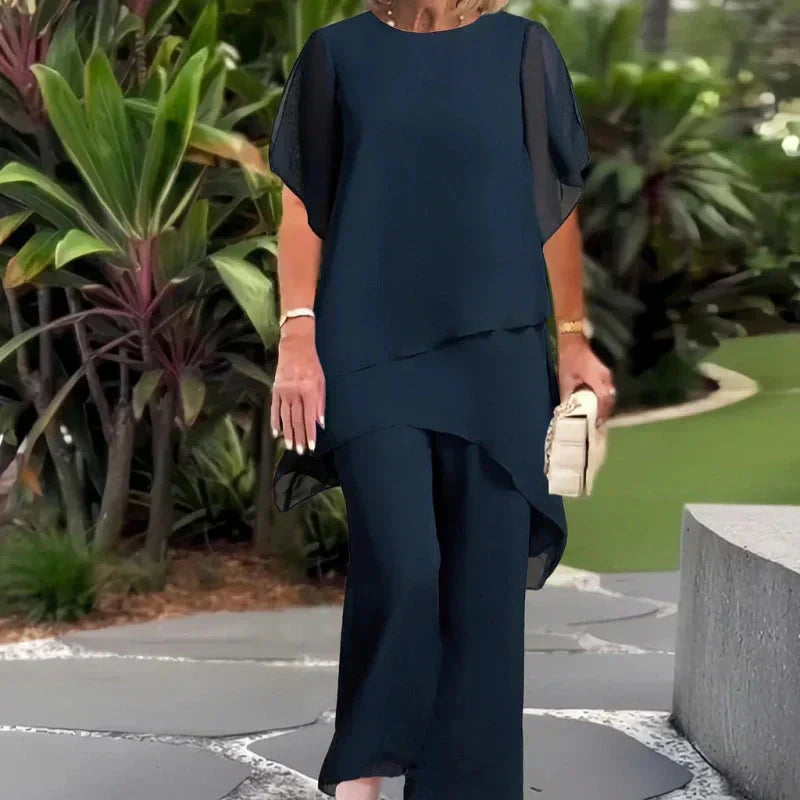 palazzo trouser set photo