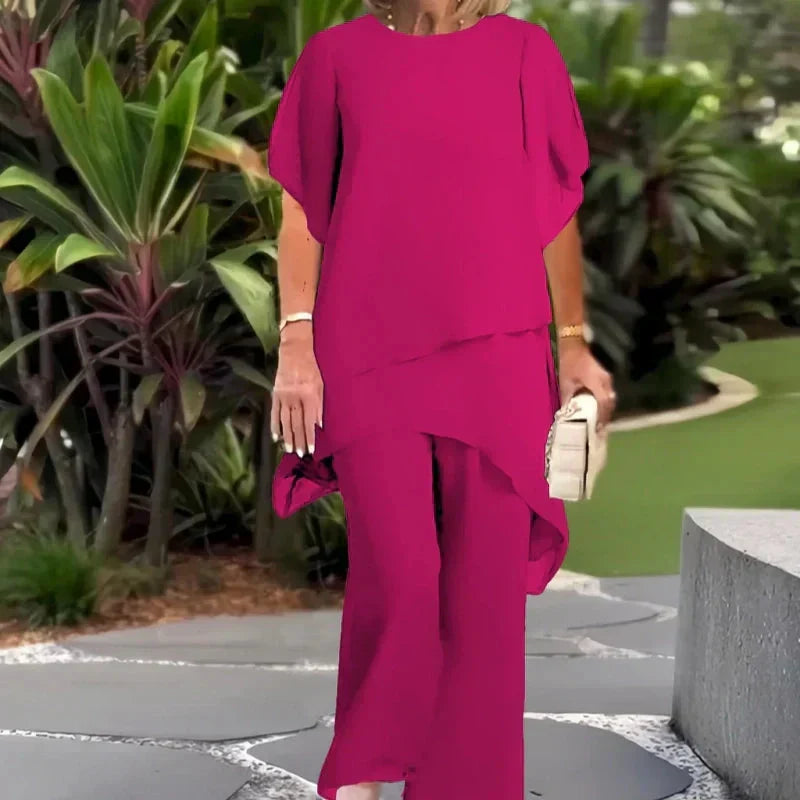 palazzo trouser set photo
