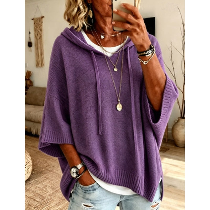 Leonie | Women's Relaxed Hooded Sweater