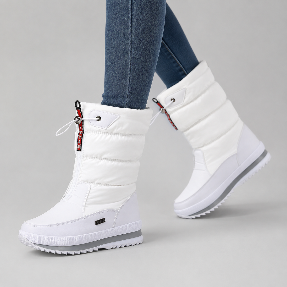 Padded zip-front winter boots, source view 3