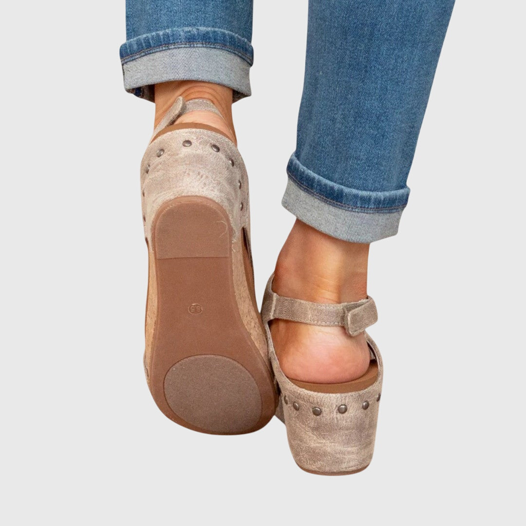 Rebecca women's open-toe buckle sandals photo 3
