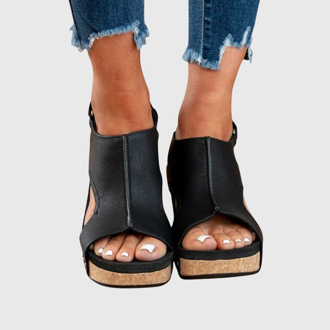 Rebecca women's open-toe buckle sandals photo 5
