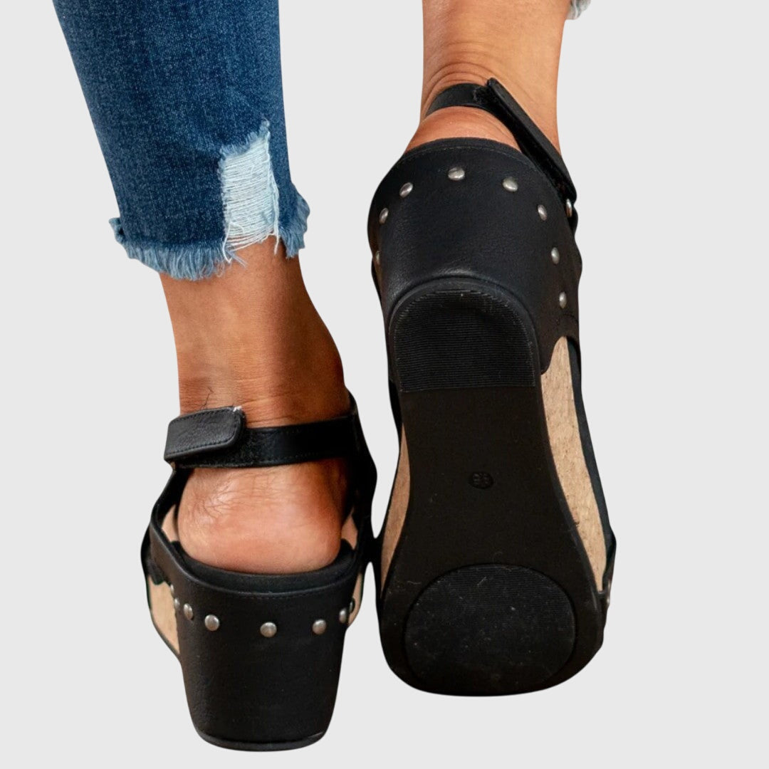 Rebecca women's open-toe buckle sandals photo 8