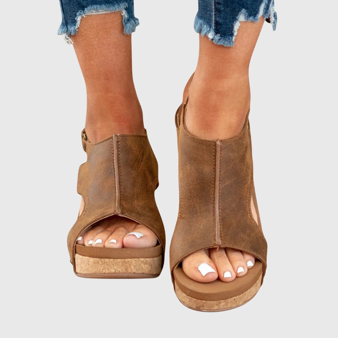 Rebecca women's open-toe buckle sandals photo 9