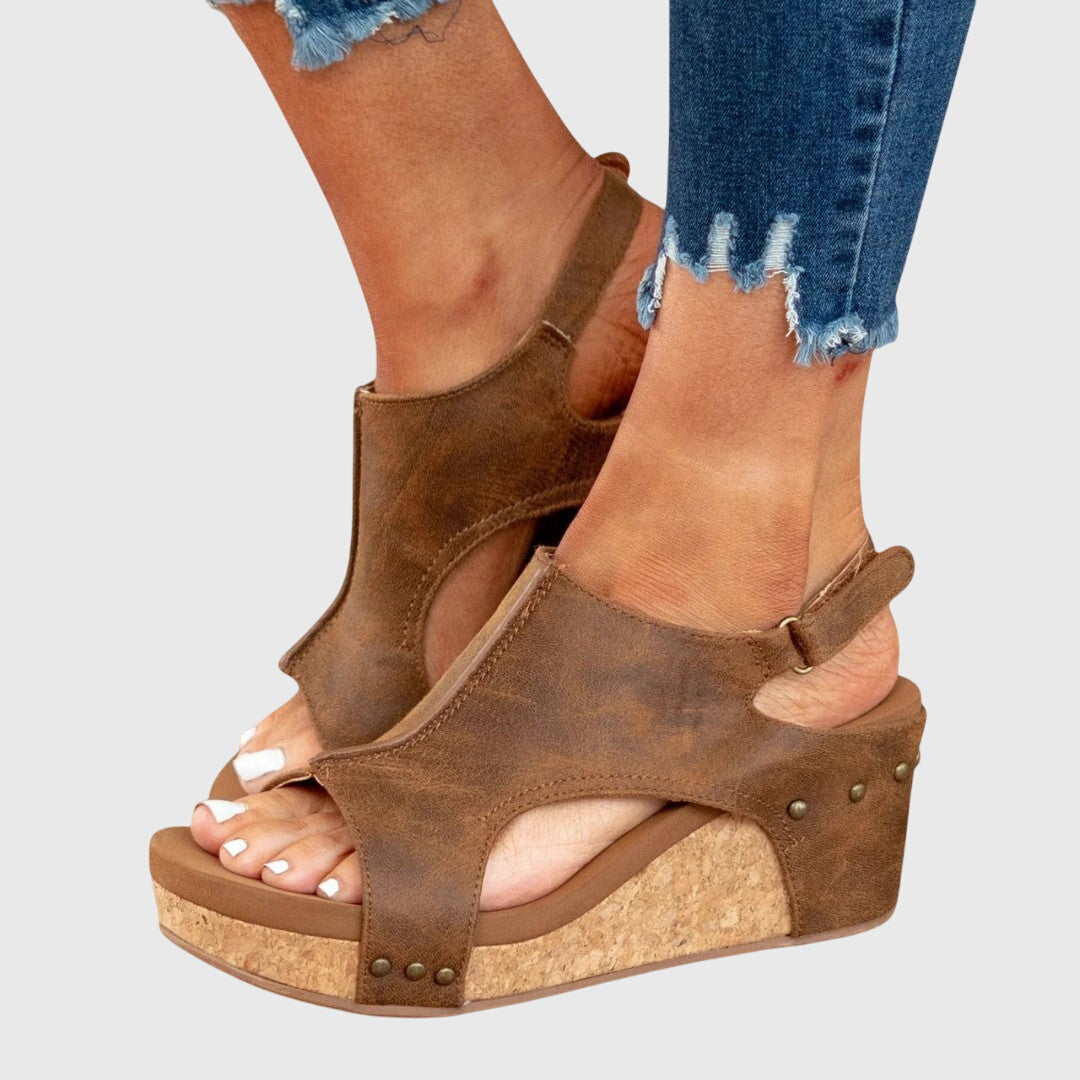 Rebecca women's open-toe buckle sandals photo 11