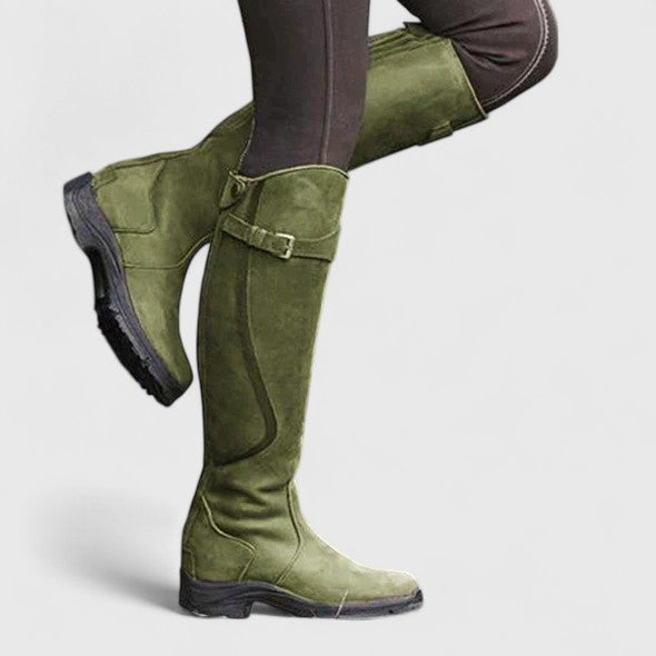 Henrietta knee-high boots - Green