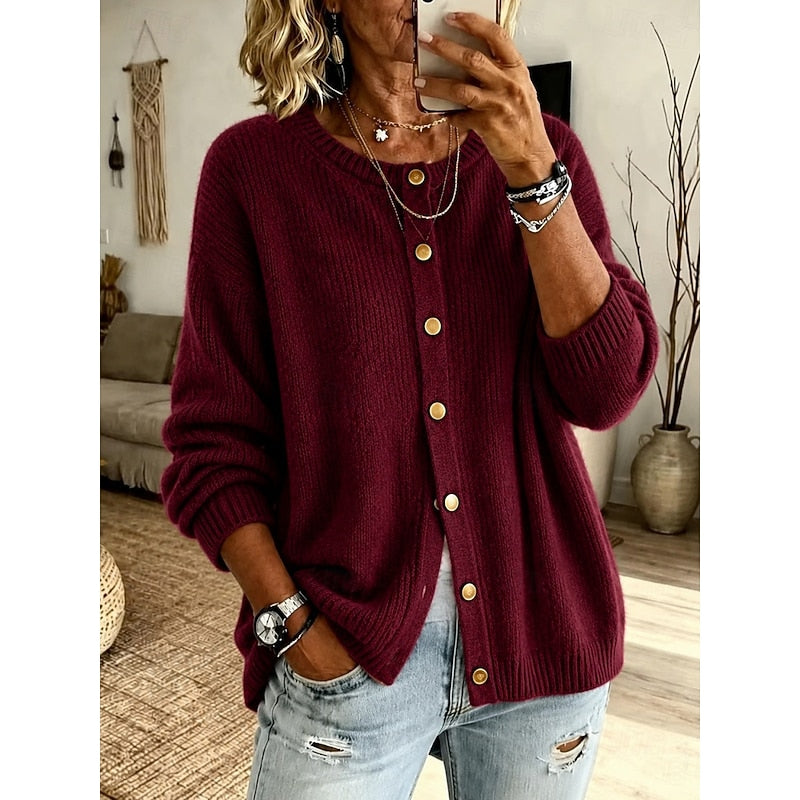 Kathleen | Women's Button-Front Everyday Cardigan