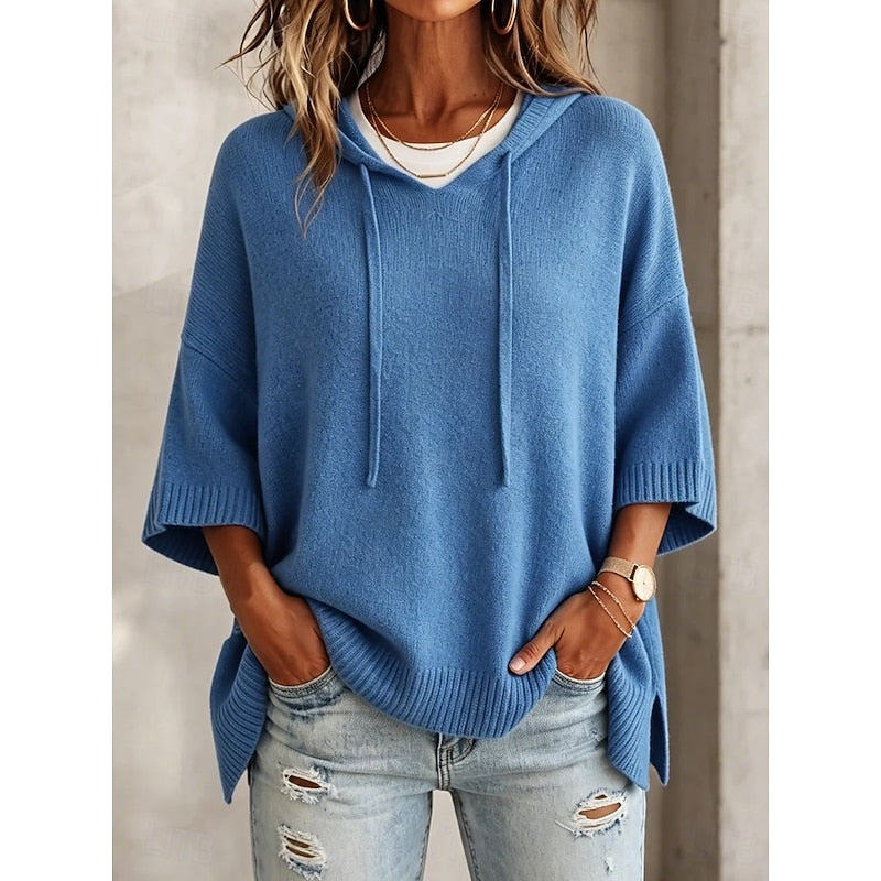 Leonie | Women's Relaxed Hooded Sweater