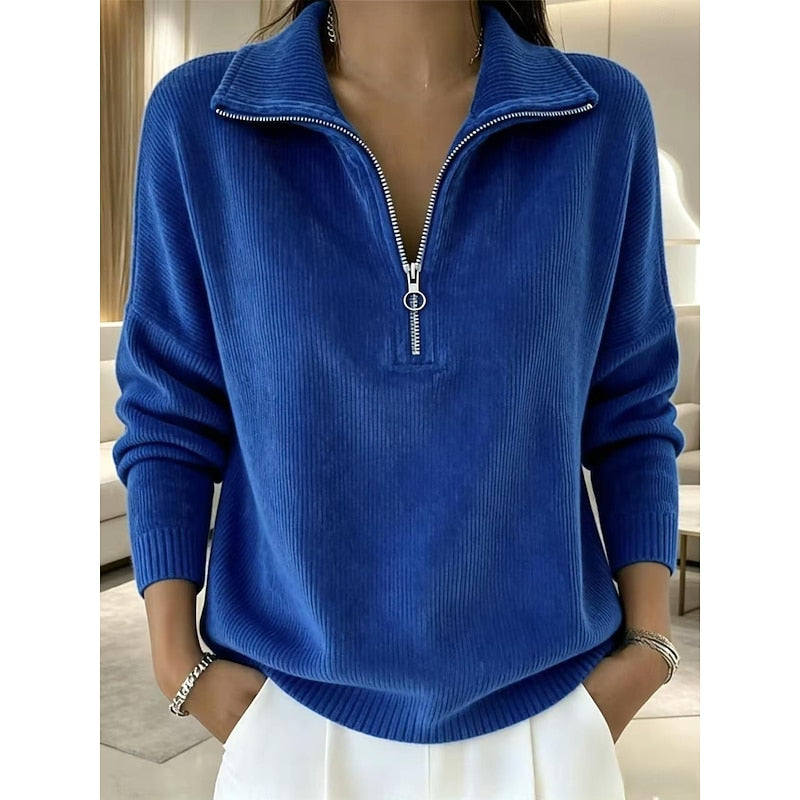 Augusta quarter-zip pullover - Blue