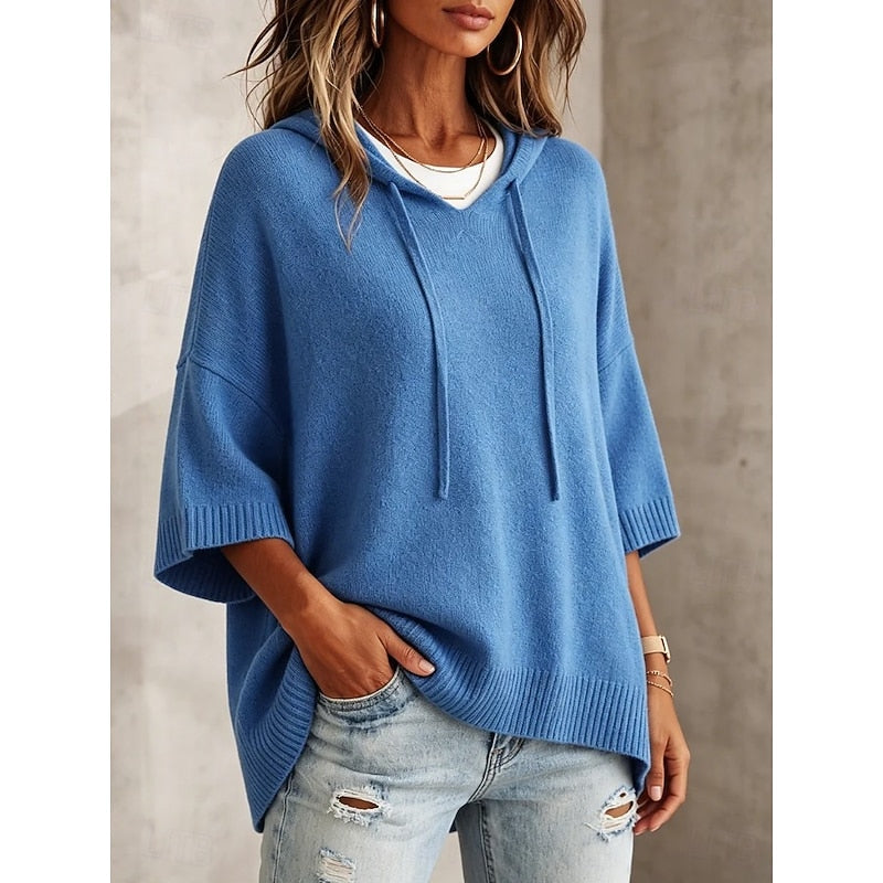 Leonie | Women's Relaxed Hooded Sweater